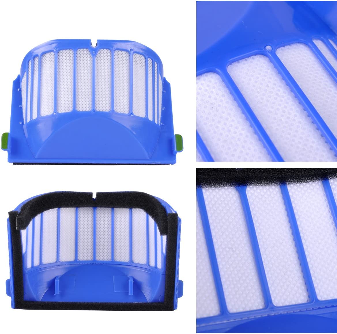 KEEPOW 12 Pcs Replacement Parts Aero Vac Filters for iRobot Roomba Vacuum Accessory