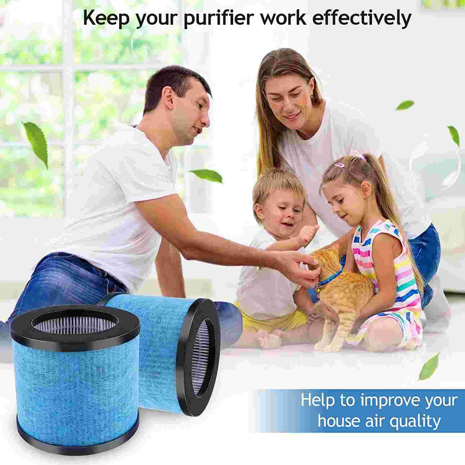 KEEPOW TPAP002 Hepa Filter Replacement for TOPPIN TPAP002