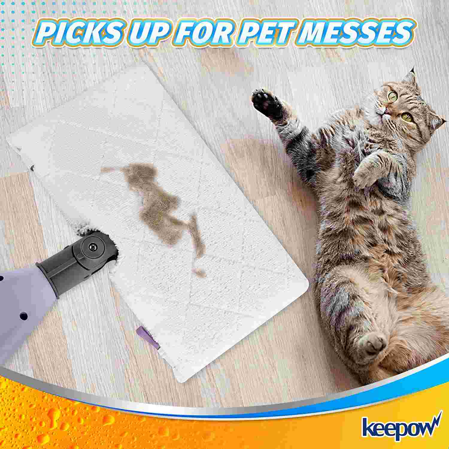 KEEPOW Mop Pads for Shark Steam Pocket Mop