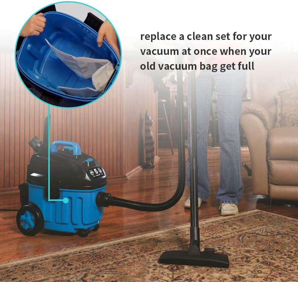KEEPOW 4 Gallon Vacuums Bag VF408 VF408B VF410P
