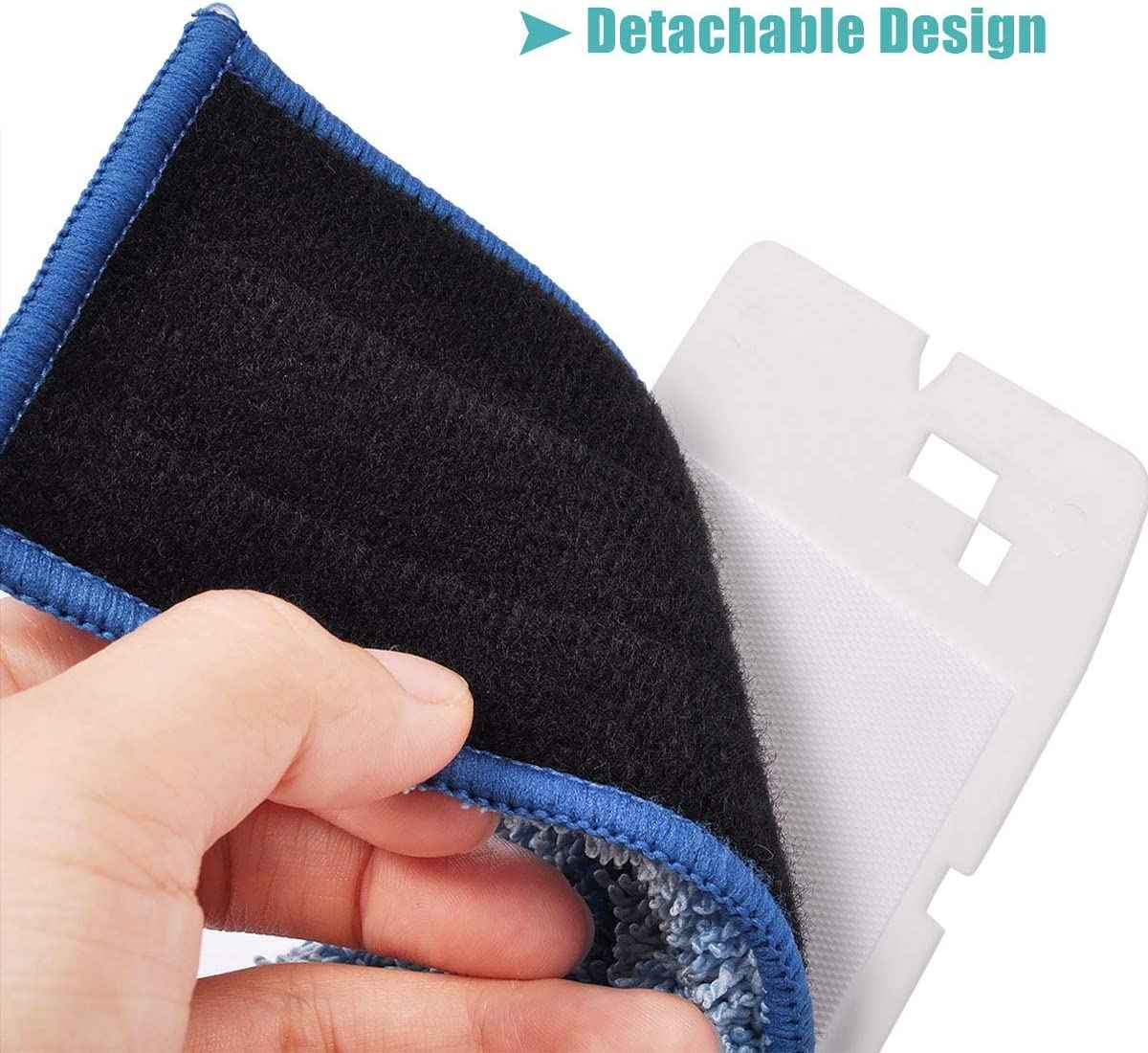 Keepow 4 Wet Moping Pads, 2 Damp Sweeping Pads, 2 Dry Sweeping Pads