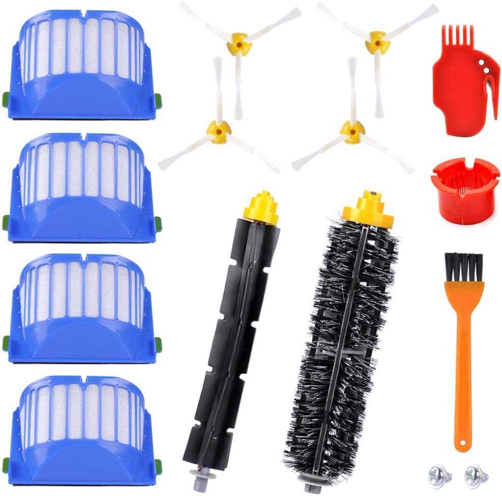 KEEPOW 2701R Replacement Accessories Kit for iRobot Roomba