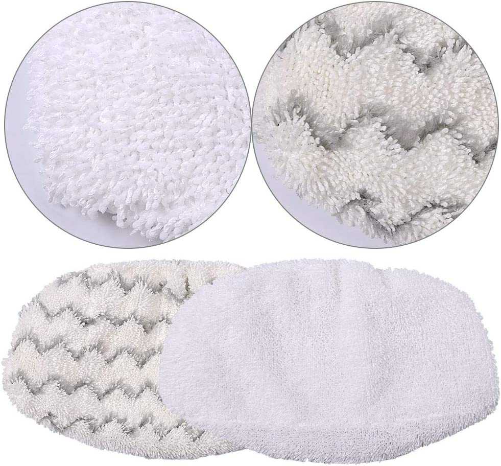 6 Pack Washable Steam Mop Pads for Symphony Hard Floor Vacuum Steam Cleaner by Keepow