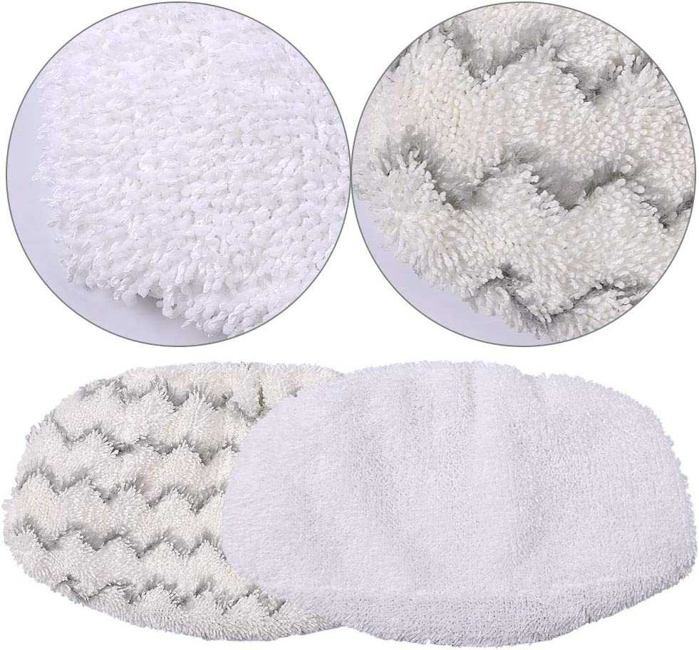 6 Pack Washable Steam Mop Pads for Symphony Hard Floor Vacuum Steam Cleaner  by Keepow