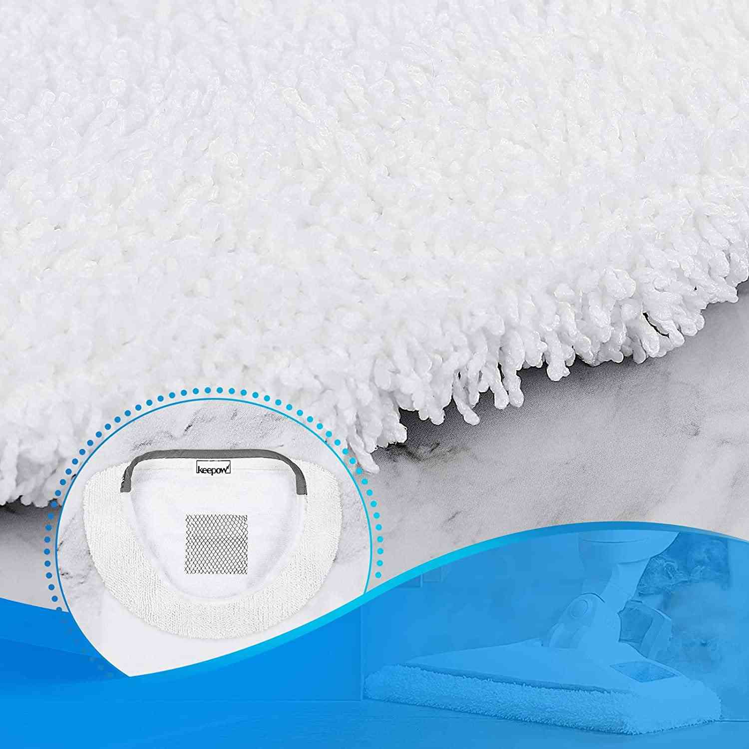 KEEPOW Replacement Pads for Bissell Mop