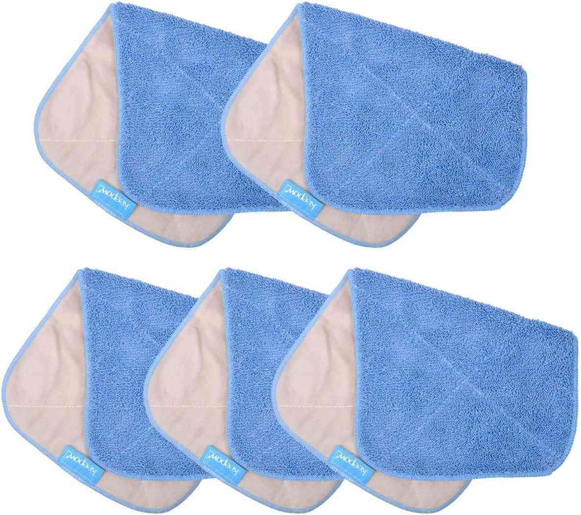 KEEPOW Double Side use Wet & Dry Mopping Microfiber Mop Cloth Refills for Professional Microfiber Mop