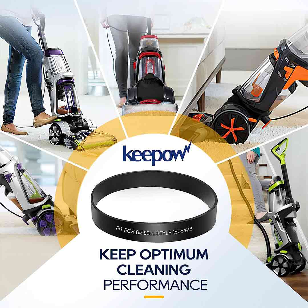 KEEPOW 0234B 2 Pcs Replacement Belts for Bissell