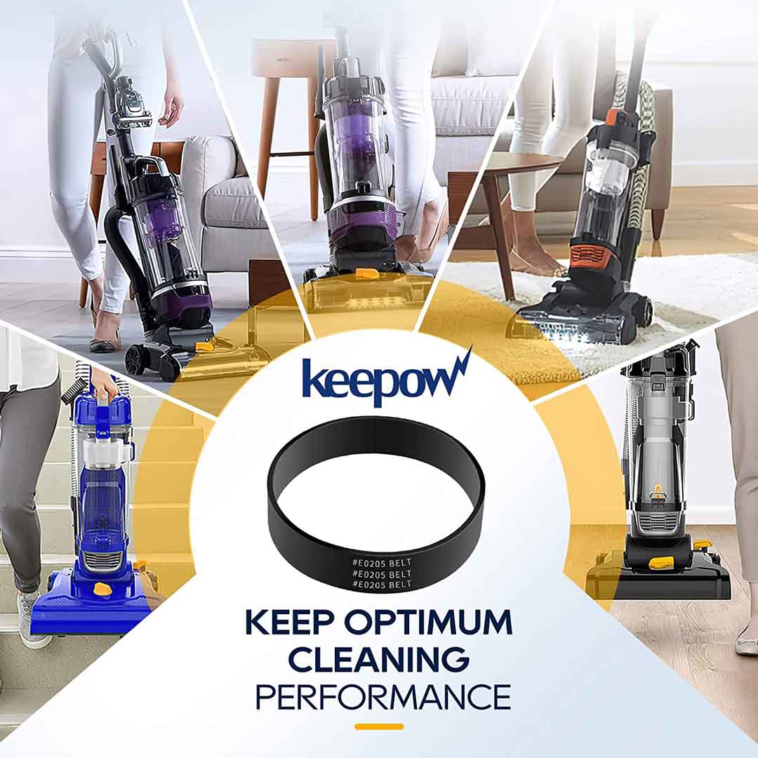 KEEPOW 1904B Vacuums Belt for Eureka 4 Pcs