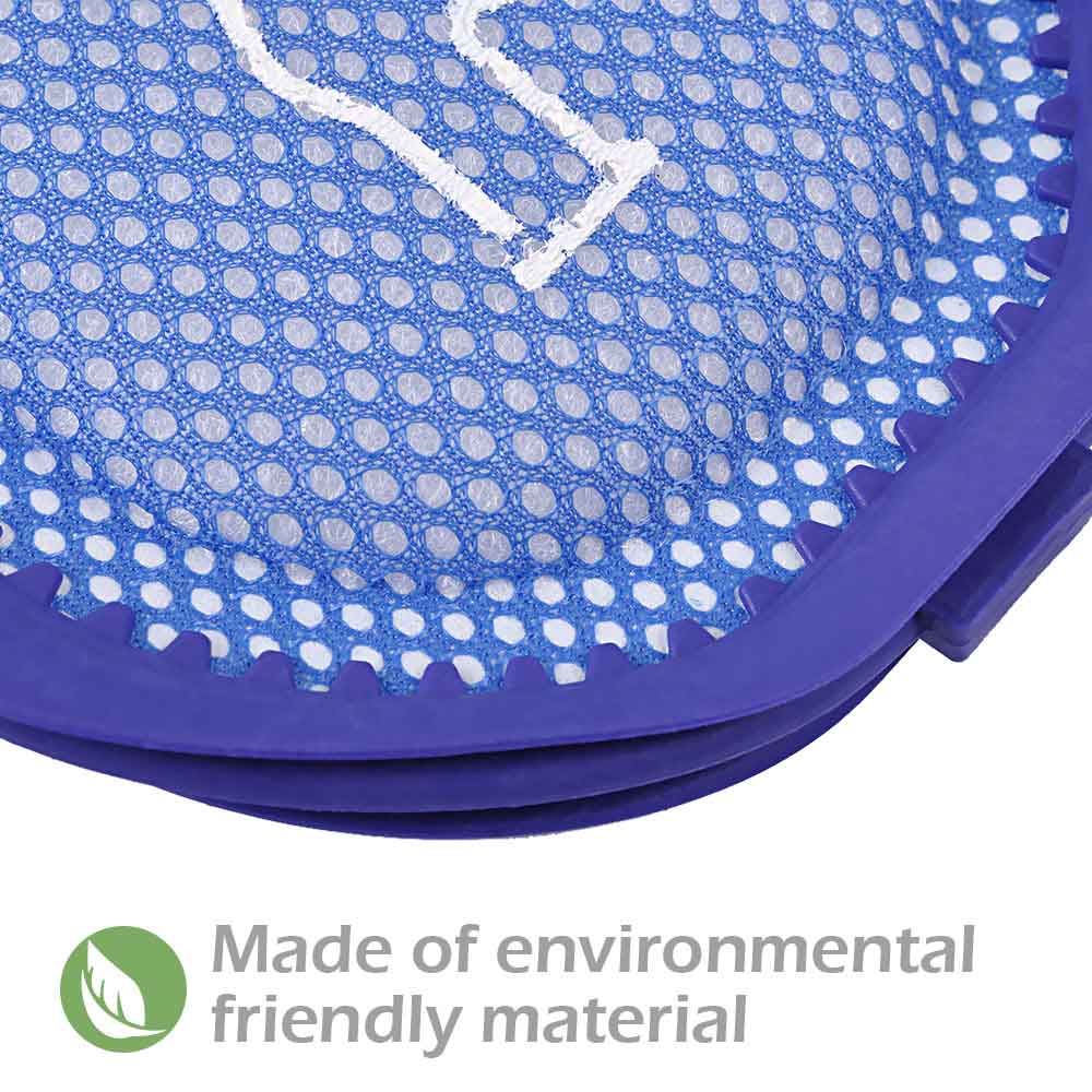 KEEPOW 1504F 2 Pcs Washable Pre-Filter Replacement for Dyson