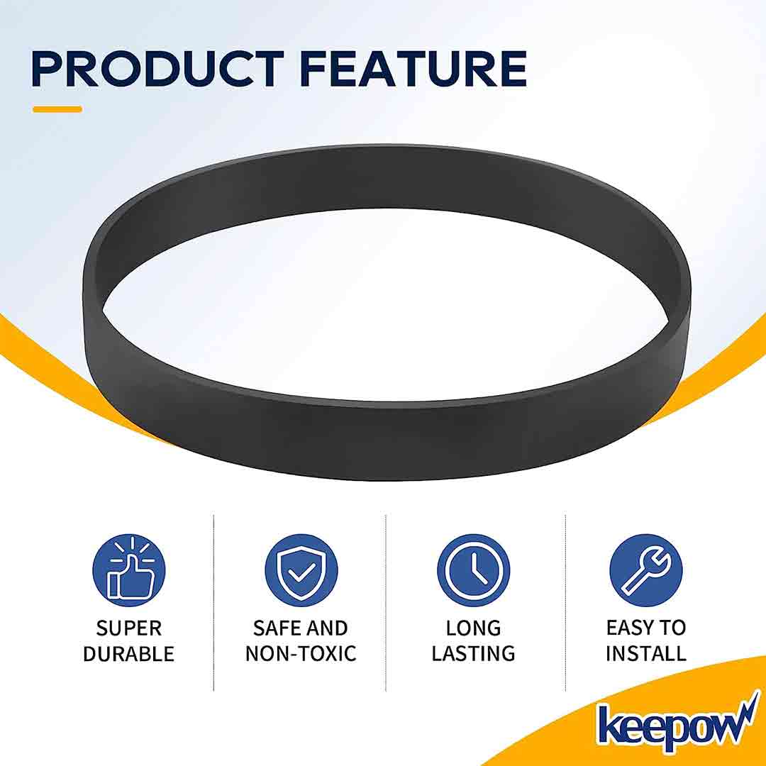 KEEPOW 2406B 2 Pcs 562932001 Vacuum Belts for Hoover