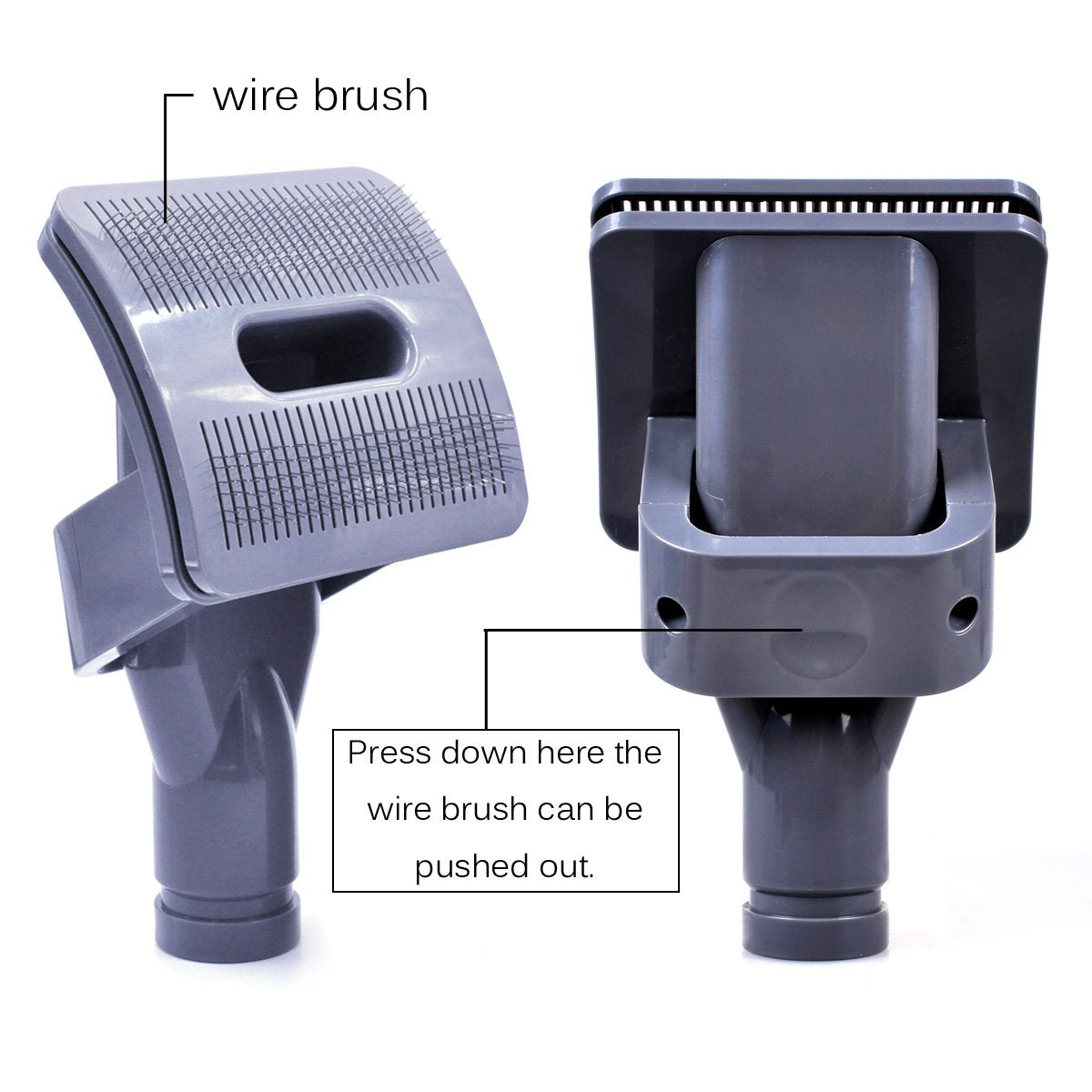 KEEPOW 1520V Dog Pet Groom Brush Tool Attachment for Dyson
