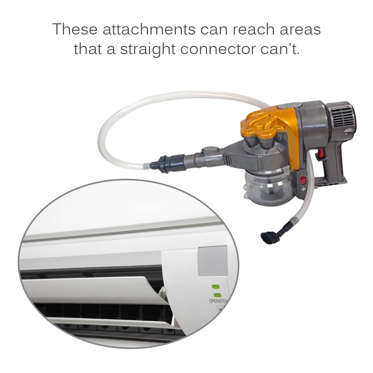 KEEPOW 1520V 8 Pcs Mini Vacuum Attachments Kit