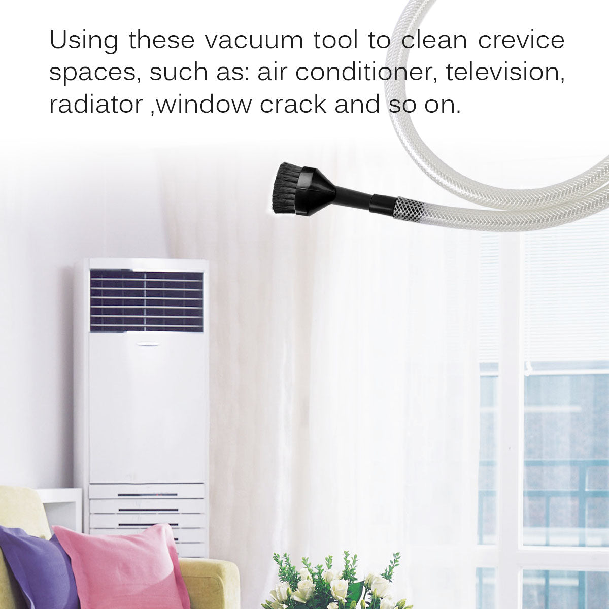 KEEPOW 1520V 8 Pcs Mini Vacuum Attachments Kit