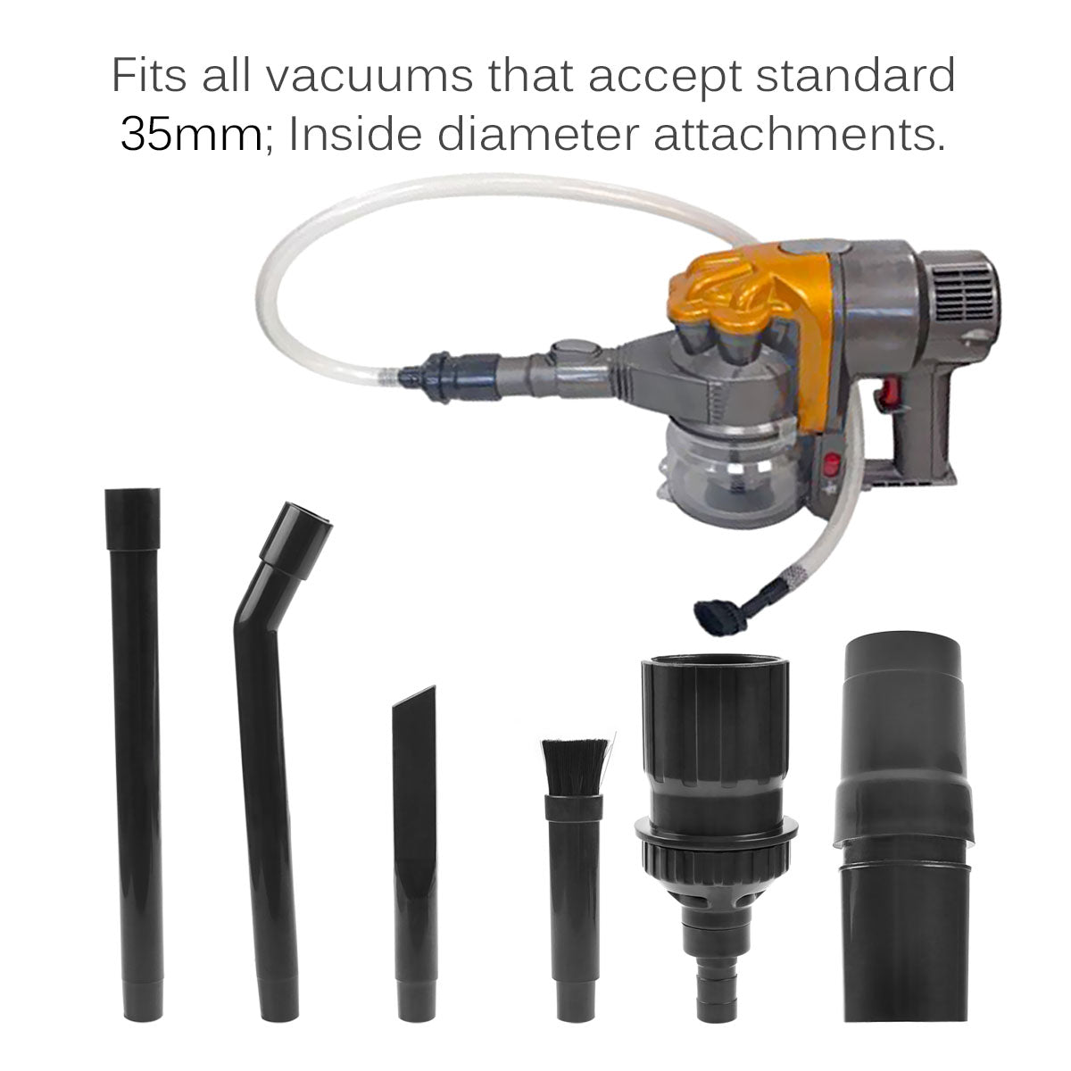 KEEPOW 1520V 8 Pcs Mini Vacuum Attachments Kit