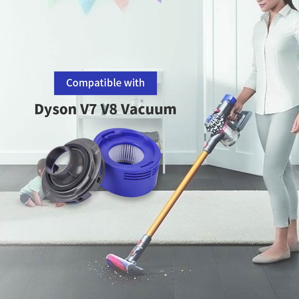 KEEPOW 1522V Post HEPA Filter Replacement & Motor Cover for Dyson