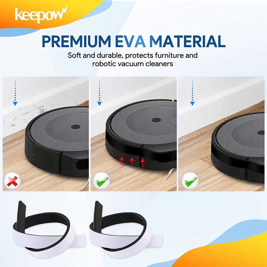 KEEPOW 2703R Soft Bumper Protect Robot and Furniture