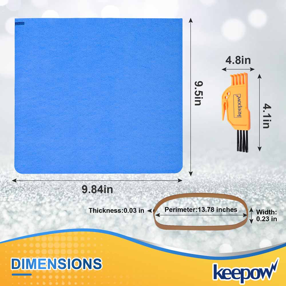 KEEPOW 5601D Shop Vac Filters for 1-5 Gallon Wet/Dry Vacuums