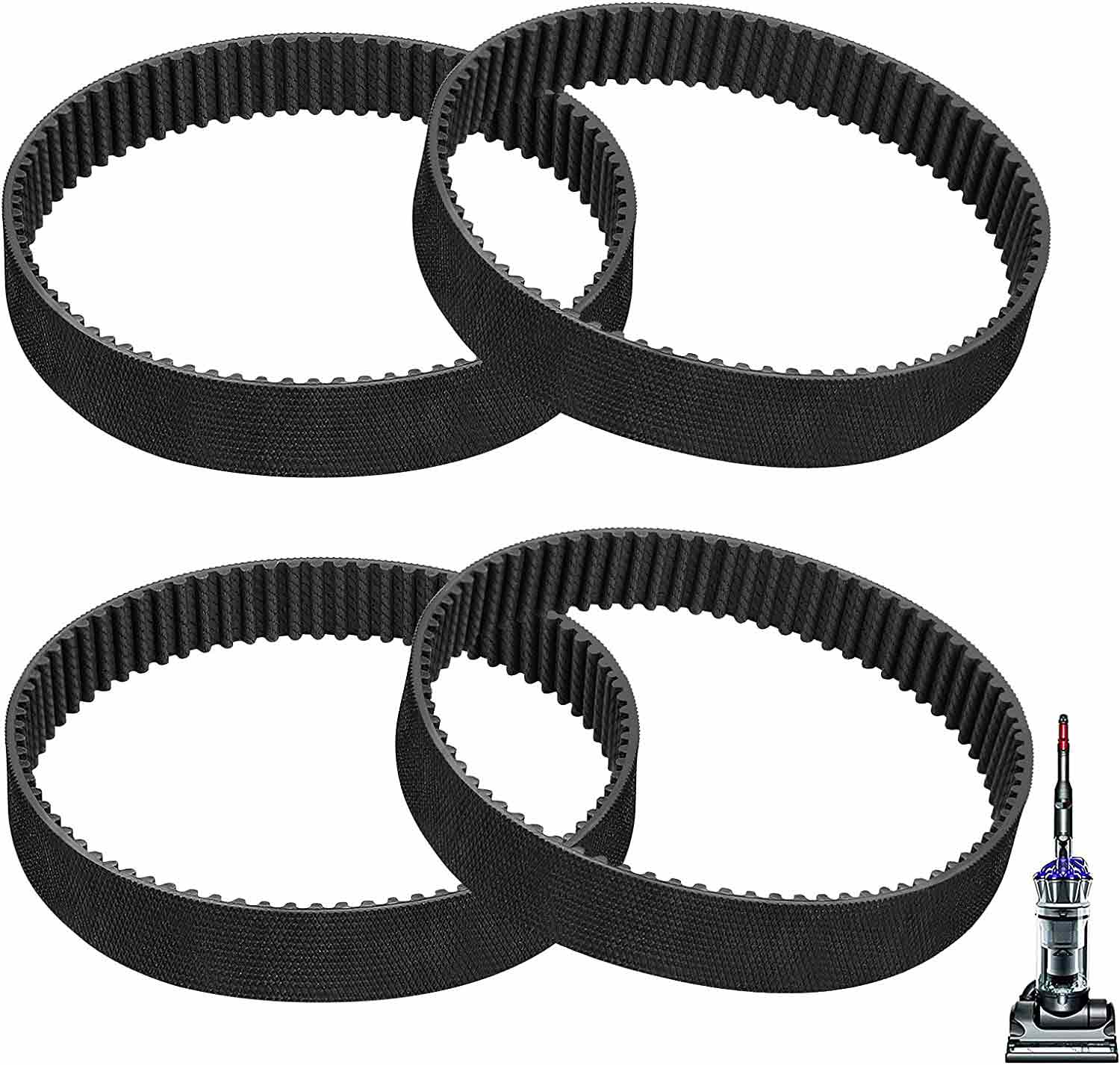 KEEPOW DC17 Replacement Belt for Dyson 4-Pack