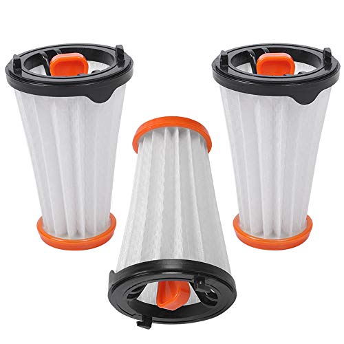 KEEPOW 3 Replacement Filters for AEG/Electrolux Rapido and Ergorapido Vacuum Cleaners Alternative to AEG AEF 144 / Electrolux EF144