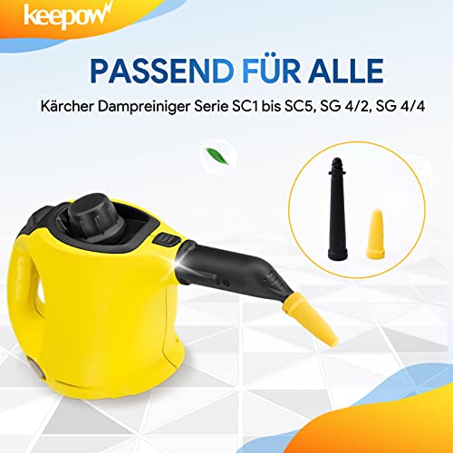 KEEPOW Buses de nettoyage pour nettoyeur vapeur Kärcher SC, buse en mousse pour Kärcher