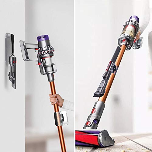 KEEPOW Accessory Holder Attachment Clip Compatible with Dyson V11 V10 V8 V7 Vacuum Cleaner with Roller Brush Key