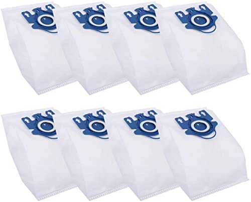 KEEPOW Hoover Vacuum Bags for Miele Classic C1, Complete C2, C3 - GN 3D Efficiency Vacuum Cleaner Bags for Miele S2000, S5000, and S8000 series - pack of 10