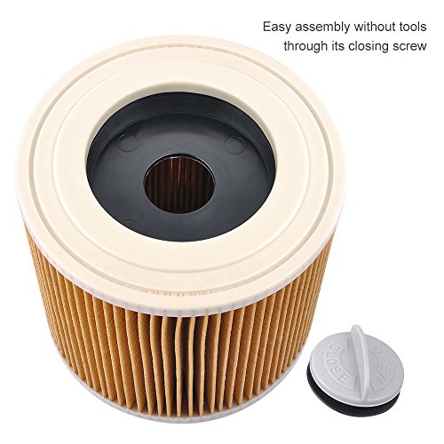 Keepow Cartridge Filter for WD 2 Vacuum Cleaners