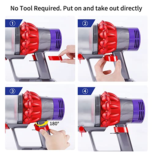 KEEPOW 1520V 2 Pulsante Accessori per Aspirapolvere Dyson V11 V10 V8 V7 V6 Trigger Lock Interruttori Ricambi per Dyson