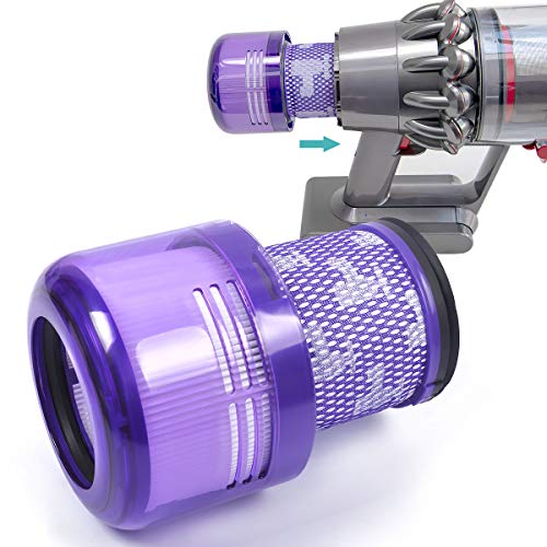 KEEPOW V11 Filter für Dyson, Filter für Dyson V11 V15, 2 Stück Ersatz Filter für SV14 SV17 SV22 Absolute Animal Detect Extra Pro Torque Drive Staubsauger, 970013-02