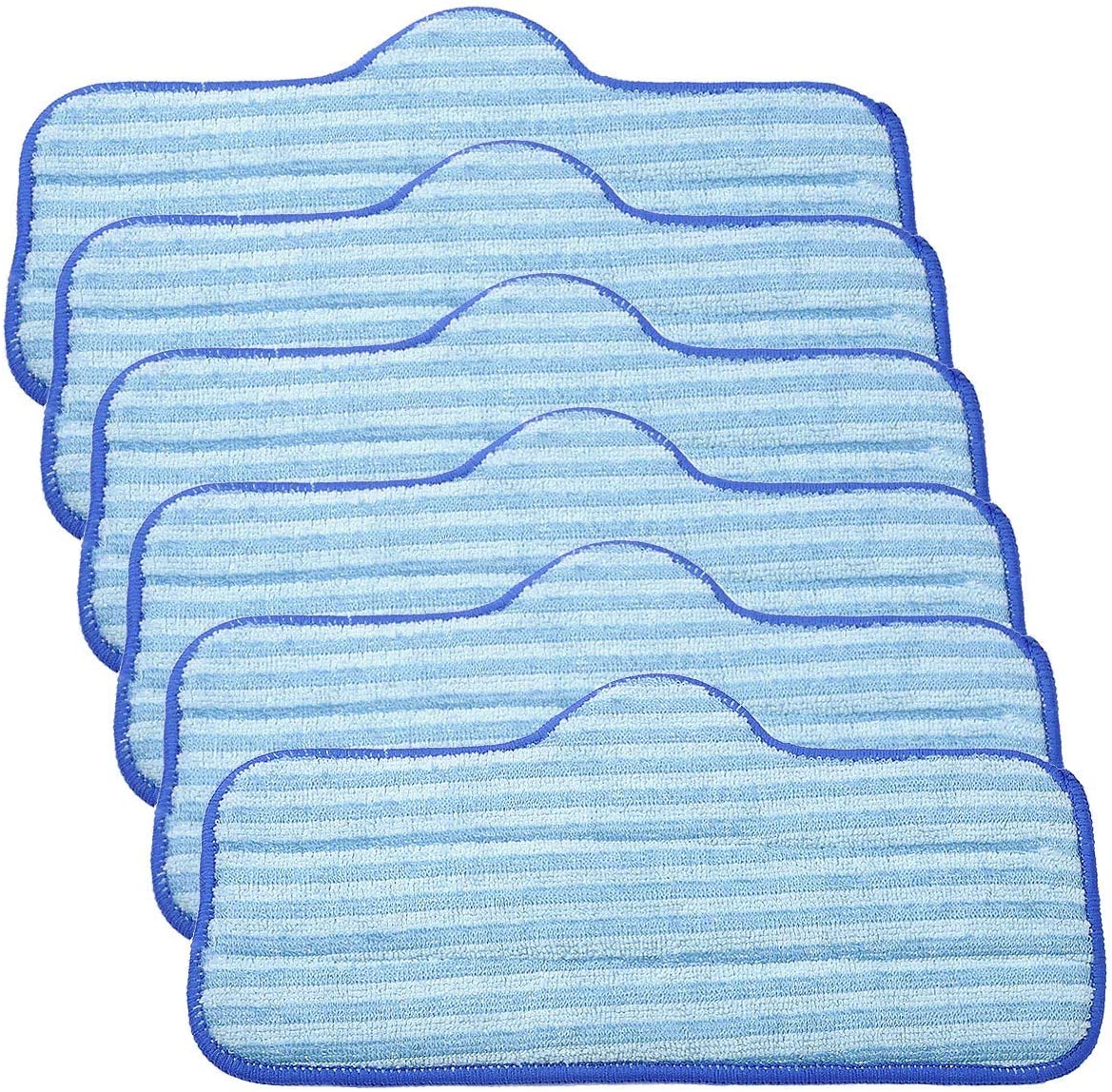 KEEPOW Microfiber Pads for Dupray Neat Steam Cleaner 6-Pack 