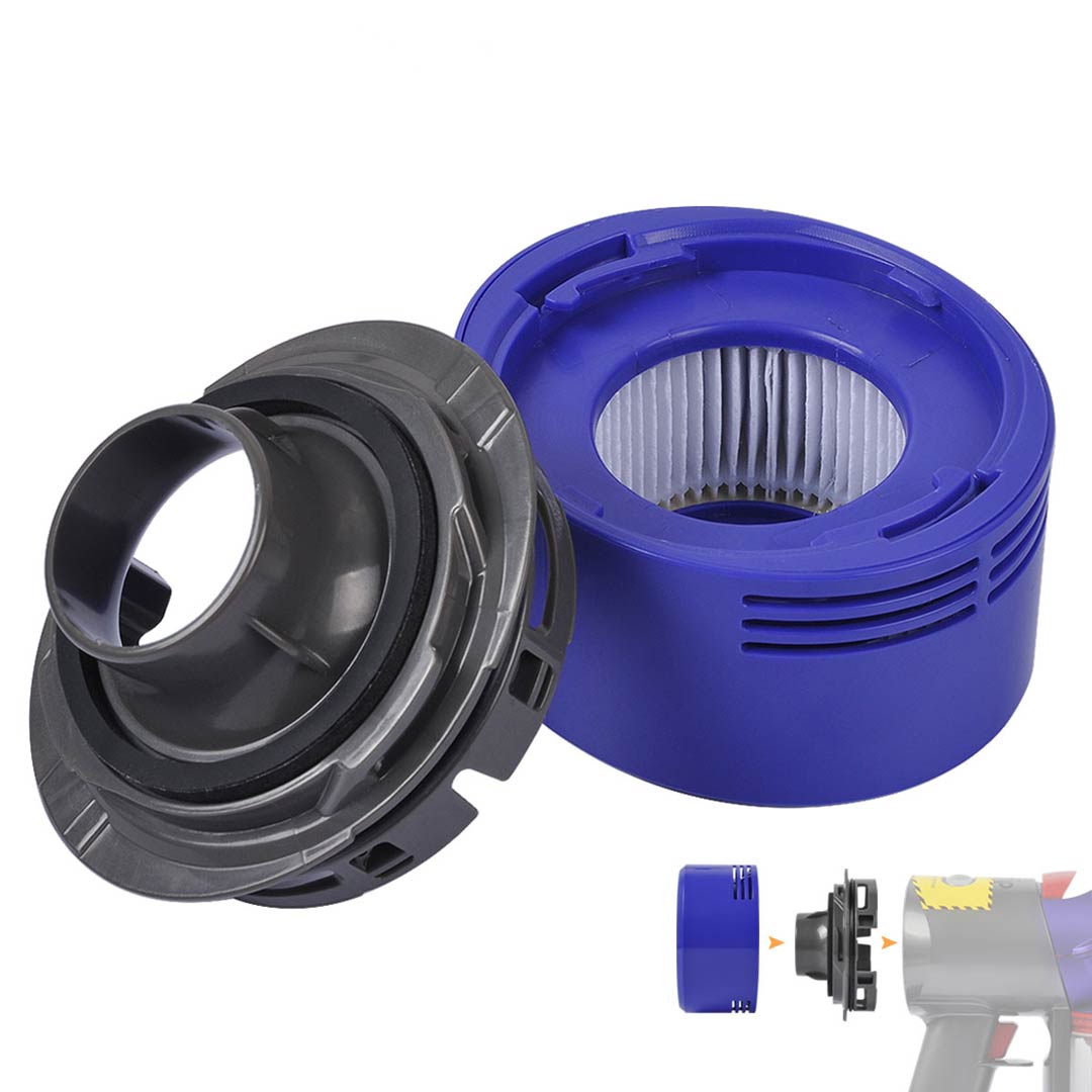 KEEPOW Post HEPA Filter Replacement & Motor Cover for Dyson