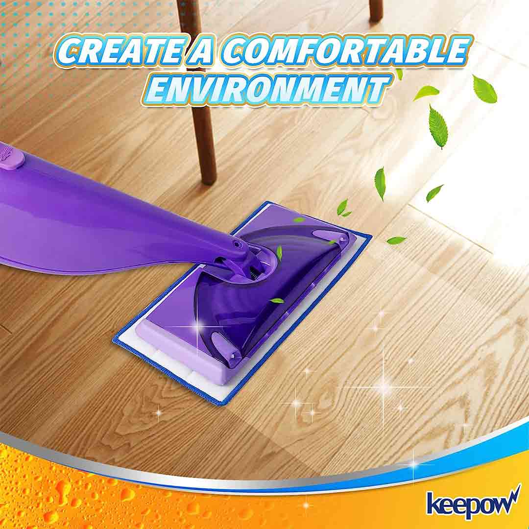 Keepow Washable Replacement Refills for Hardwood Floor Cleaning